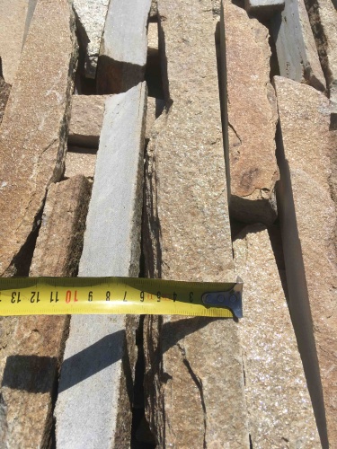 Горбушка златолит золотистый для облицовки купить в Красноярск