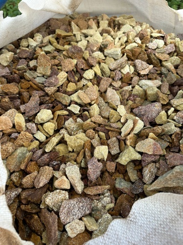 Златолит персиковый декоративная каменная крошка купить в Красноярск