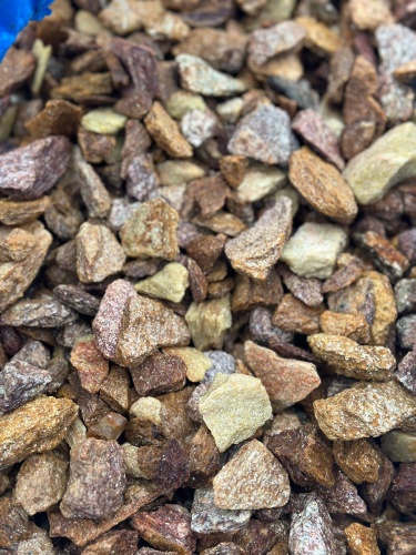 Златолит персиковый декоративная каменная крошка купить в Красноярск