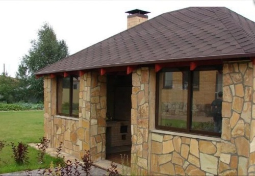 Плитняк златолит жёлтый для фасада 1,5-3 см купить в Красноярск