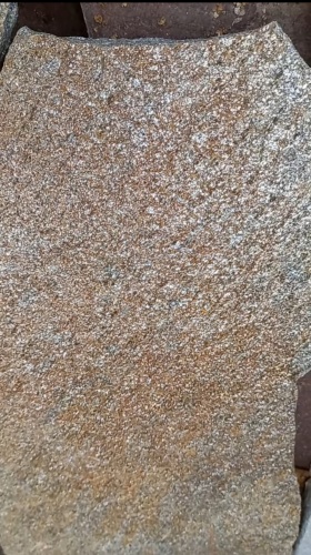 Плитняк златолит серебристый для цоколя, отмостки купить в Красноярск