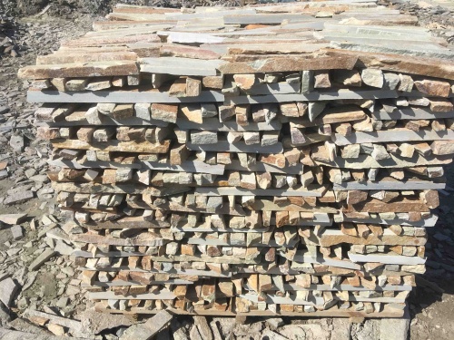 Горбушка златолит золотистый для облицовки купить в Красноярск