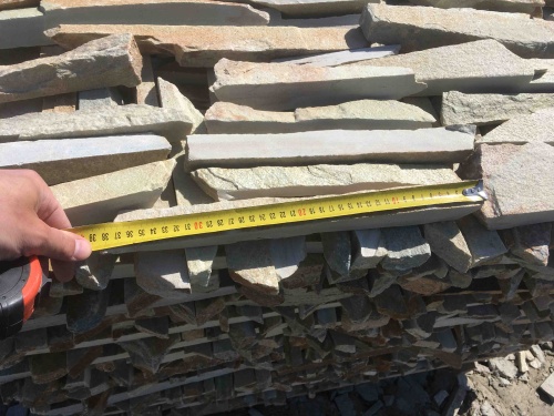 Горбушка златолит золотистый для облицовки купить в Красноярск