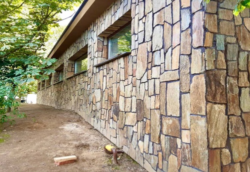 Плитняк кора дерева для цоколя, отмостки купить в Красноярск